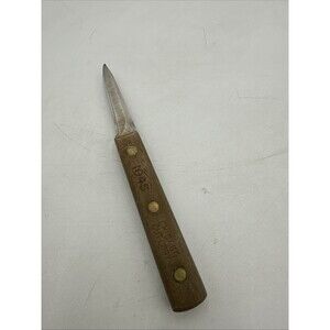Vintage Chicago Cutlery Paring Small Peeling Knife 104S Wood Handle Full Tang